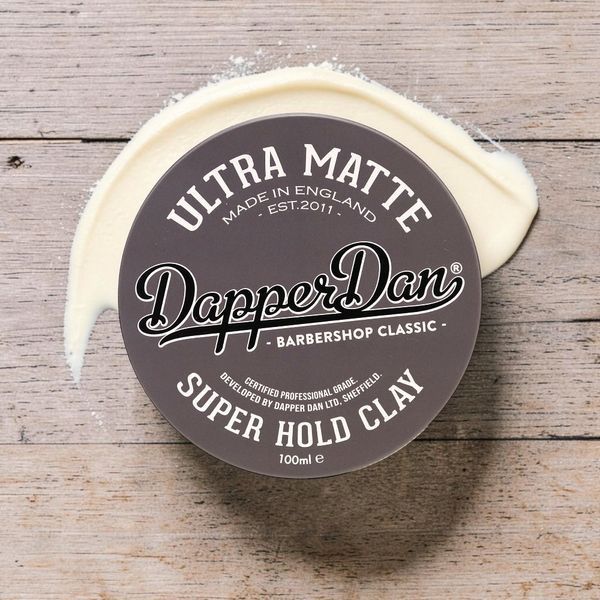 Матова глина для укладання волосся Dapper Dan Ultra Matte Super Hold Clay 100 мл 732068047283 фото