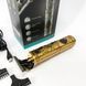Машинка для стрижки волосся і бороди VGR V-097, Машинка для підстригання Окантувальна машинка. Колір: золотий ws28989 фото 6