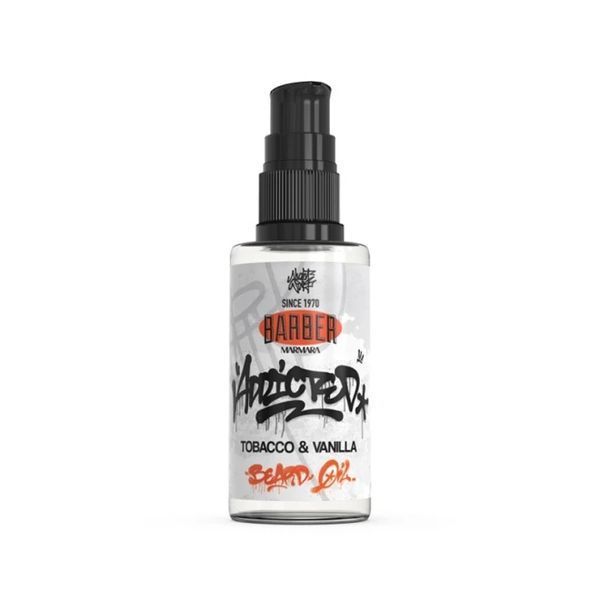Масло для бороды Marmara Barber Beard Oil Addicted Tobacco & Vanilla 50 мл 8691541010904 фото