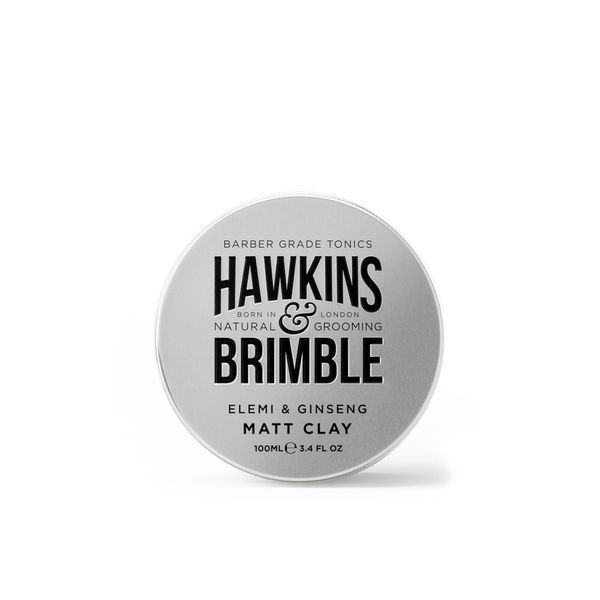 Матовая глина для укладки волос средней фиксации Hawkins & Brimble Matt Clay Pomade, 100 мл 5060495670473 фото