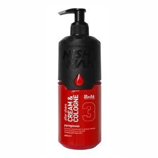Бальзам після гоління Nishman After Shave Cream & Cologne 3 Pyrogenous 400 мл 8681665066437 фото