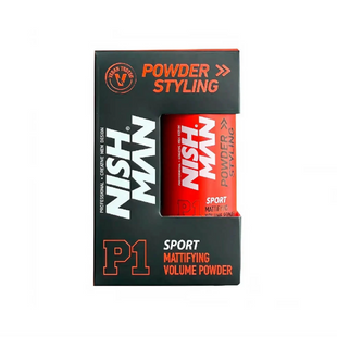 Пудра для укладання Nishman Matte Finish Volume Powder P1 Flaming 20g 8684736671011 фото