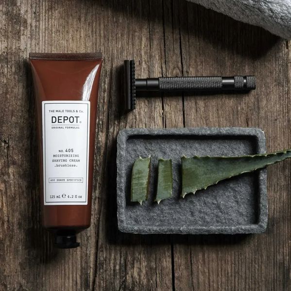 Крем для гоління Depot 405 Moisturizing Shaving Cream Brushless 125 мл 0609251 фото