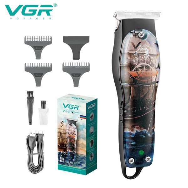 Професійний тример для стрижки волосся, бороди та вусів VGR Voyager Hair Trimmer V-953 ws96538 фото